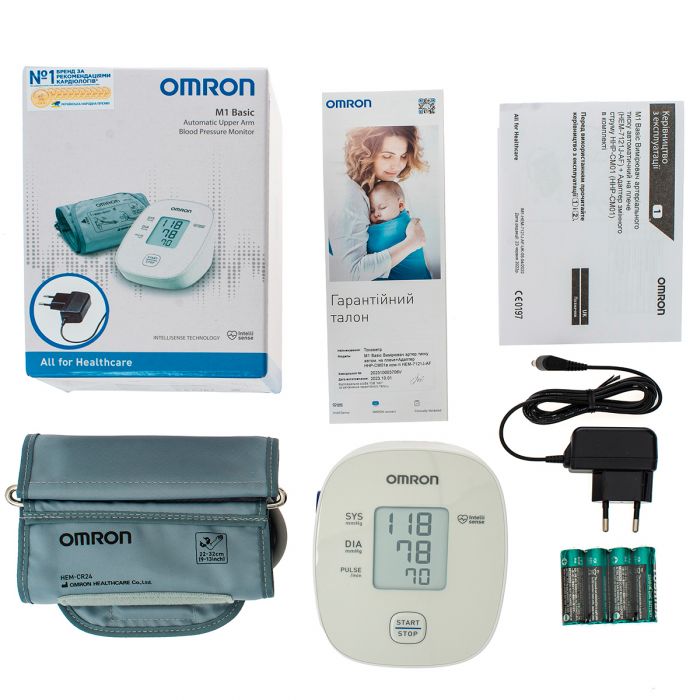 OMRON M1 Basic + адаптер