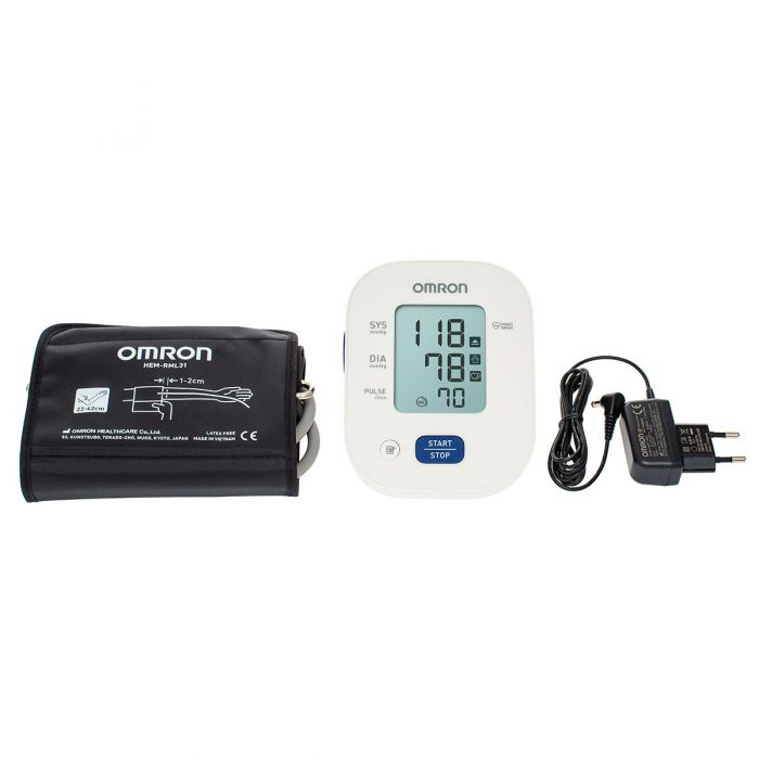 OMRON M2+ з адаптером