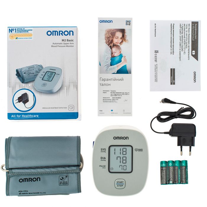 OMRON M2 Basic з адаптером