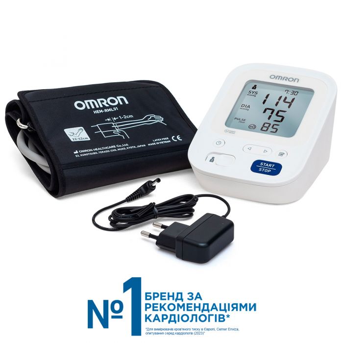 OMRON M3 з адаптером