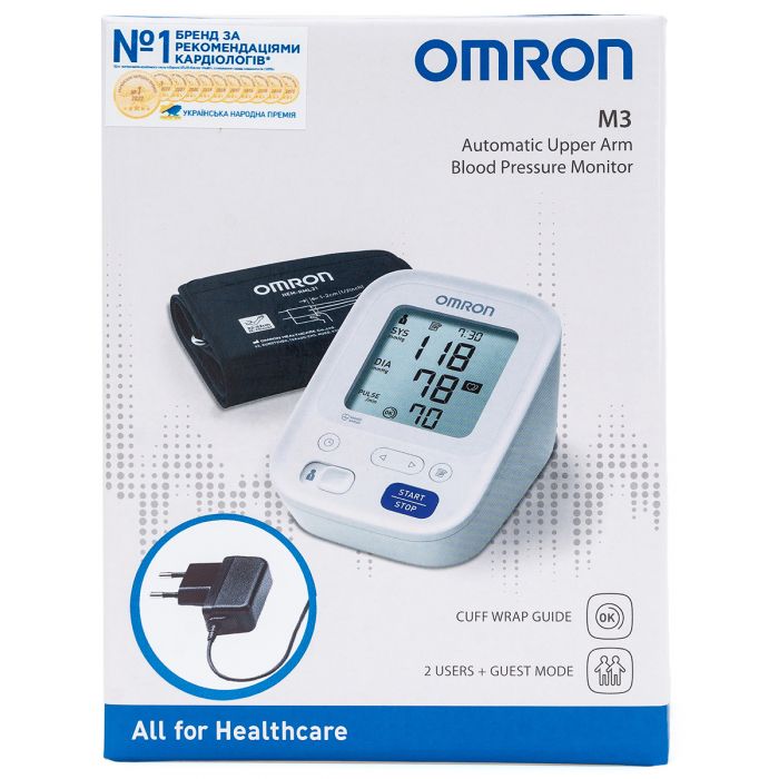 OMRON M3 з адаптером